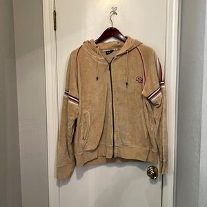 Dolce and Gabbana Velour Track Jacket